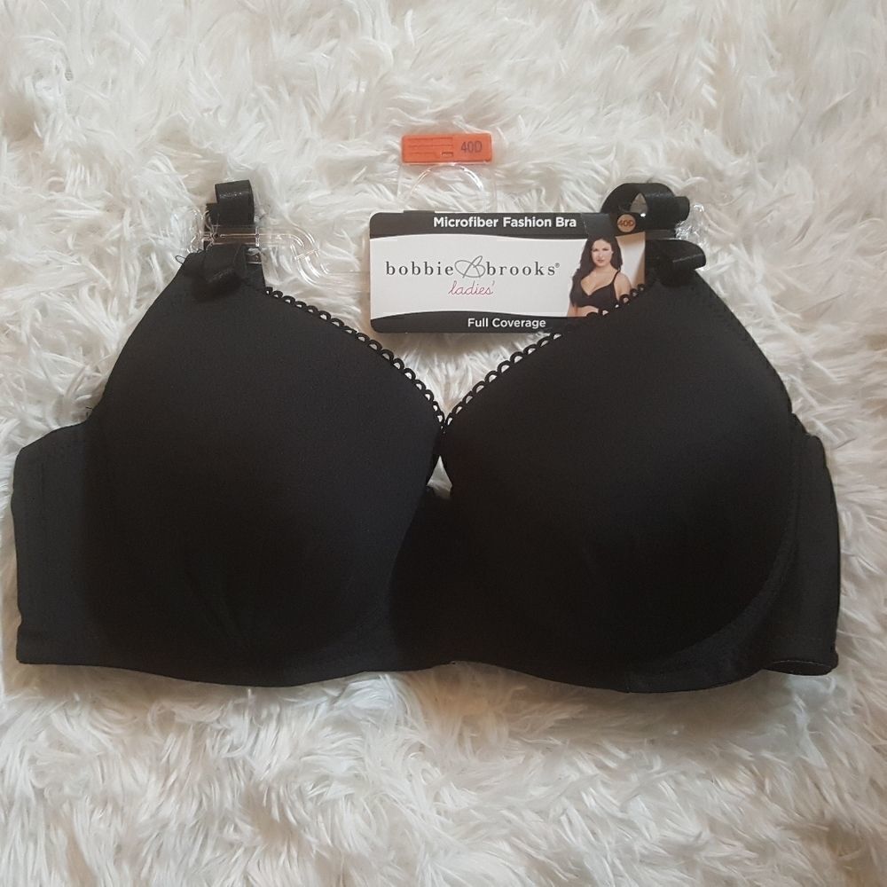 Bobbie Brooks Microfiber Fashion bra
Size 40D
NEW‎
